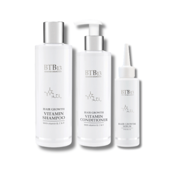 BTB13 Hair Growth juuksekasvu komplekt Sampoon, palsam, seerum