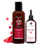 Kinkekomplekt - Ekopharma jõhvika kõõmašampoon ja kooriv geel peanahale