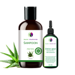 Kinkekomplekt - Aloe Vera šampoon ja Detox geel peanahale
